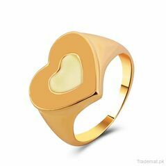 Enameled Hearts - Ring, Rings - Trademart.pk