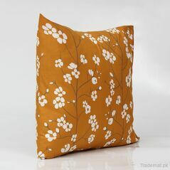 Ochre Tulips Microfiber Cushion Covers, Cushion Covers - Trademart.pk