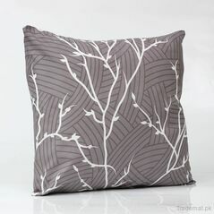 Pamela Branches Grey Cushion Covers, Cushion Covers - Trademart.pk