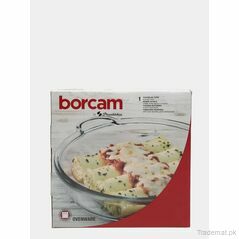 Borcam Round Serving Dish With Handles - Serveware, Serveware - Trademart.pk