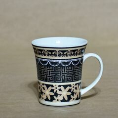 Flower Design Ceramic Tea Mugs, Mugs - Trademart.pk