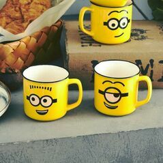 Minion Mugs - Set Of 02, Mugs - Trademart.pk