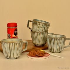 Montpeller Coffee Mugs - Caramel Blue, Mugs - Trademart.pk