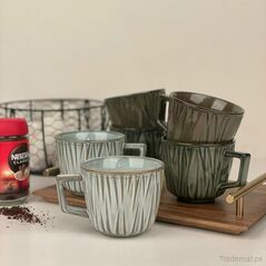 Montpeller Coffee Mugs - Set Of 06, Mugs - Trademart.pk