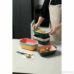 Nordic Style Ceramic Baking Dish, Bakeware Set - Trademart.pk