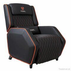 Rebel Wraith Gaming Sofa - Black/Orange, Gaming Chairs - Trademart.pk