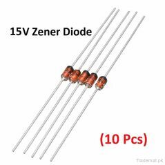 10 Pcs- zener diode 15V zener 1N4733A, Diodes & Rectifiers - Trademart.pk