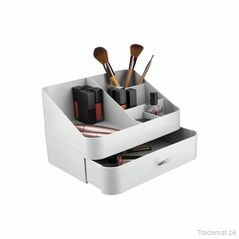 1 Drawer, 6 Compartment Cosmetics Organiser, Cosmetics Organizer - Trademart.pk