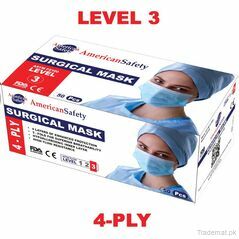 Surgical 4 Ply Face Masks Level 3, Surgical Masks - Trademart.pk