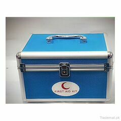 First Aid Box Aluminium Blue Small, First Aid Kits - Trademart.pk