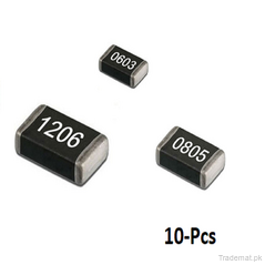 Pack of 10- 2.2Ohm SMD Resistor 2.2 Ohm chip resistor 1206 0805 0603, Resistors - Trademart.pk