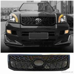 Front  TRD Grille For Land Cruiser FJ120 2004 to 2008, Front Bumper Grills - Trademart.pk