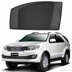 Toyota Fortuner 2013 to 2016 Side Sunshade - Side Blind - Side Curtain, Sun Shades - Curtains - Trademart.pk