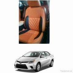 Seat Cover for Corolla 2014 to 2020 in Japanese Rexine, Seat Covers - Trademart.pk