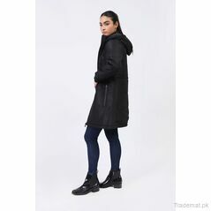 Hooded Puffer Jacket, Women Jackets - Trademart.pk