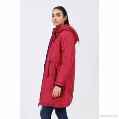 Hooded Puffer Jacket, Women Jackets - Trademart.pk
