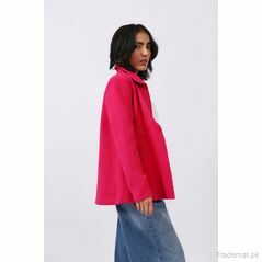 Zipper Coat, Women Coat - Trademart.pk