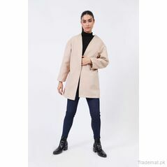 Panelled Coat, Women Coat - Trademart.pk