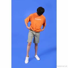 Relaxed Fit Signature Tee, Men Tees - Trademart.pk
