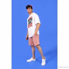 Relaxed Fit Graphic Tee, Men Tees - Trademart.pk