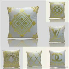 Velvet 6 PCs Digital Printed Cushions Cover Ds #215, Cushion Covers - Trademart.pk