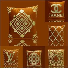 Velvet 6 PCs Digital Printed Cushions Cover Ds #216, Cushion Covers - Trademart.pk