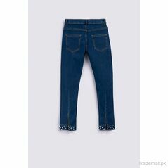 Pearl HEM Detail Skinny Jeans, Women Jeans - Trademart.pk