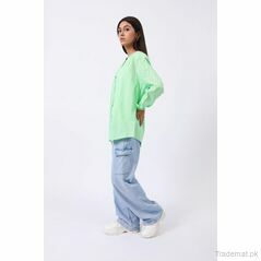 Pastel Top with Embroidery, Womens Tops - Trademart.pk