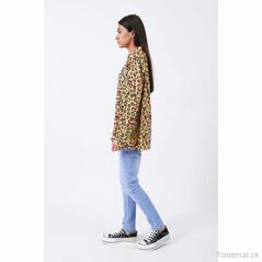 Blouse with Oversized Sleeve, Womens Shirts - Trademart.pk