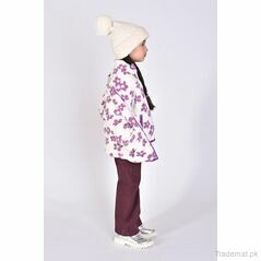 Girls Floral Sherpa Jacket, Girls Jackets - Trademart.pk