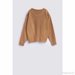 Girls Turkish Acrylic Sweater, Girls Sweaters - Trademart.pk