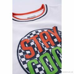 Boys Stay Cool Printed Sweatshirt, Boys Sweatshirt - Trademart.pk