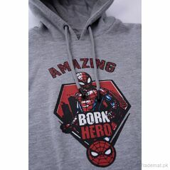 Boys Spiderman Printed Top, Boys Sweatshirt - Trademart.pk