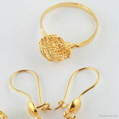 ARY 21K Gold Pendant Set with Ring, Pendant - Pendant Set - Trademart.pk