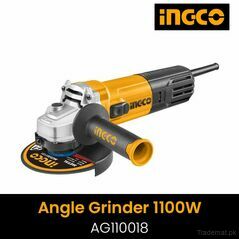 Ingco Angle grinder 1100W 125mm AG110018, Angle Grinders - Trademart.pk
