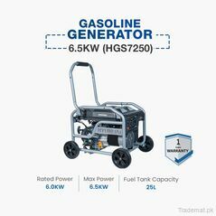 Hyundai Gasoline Generator 6.5 KW (HGS 7250), Gas Generators - Trademart.pk