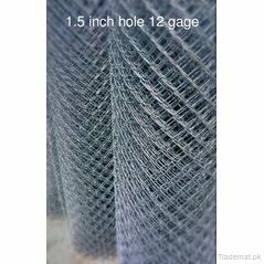 Chain Link Fence (1.5 inch by 11 -12 -13 gauge), Fence - Trademart.pk