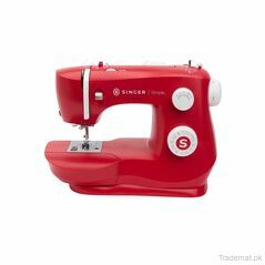 Simple 3337 Red Sewing Machine, Sewing Machine - Trademart.pk