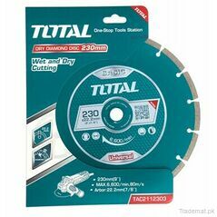 Total Dry diamond disc 9" TAC2112303, Cutting Disc - Trademart.pk