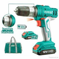 Total Lithium-Ion impact drill 12V 10mm TIDLI1222, Drill Machine - Trademart.pk