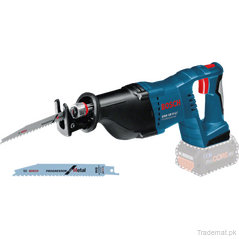 Bosch Cordless Reciprocating Saw, 18V, Extra Battery Included, GSA18V-LI Professional, Reciprocating Saw - Trademart.pk