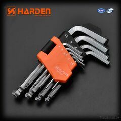 Harden 9Pcs Medium Ball Key Wrench 9pc, Wrenches - Trademart.pk