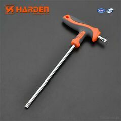 Harden T Handle Torx Key Wrench T50 9X200mm, Hex Key - Trademart.pk