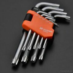 Harden 9Pcs Short Torx Key Wrench Size T10 - T50, Wrenches - Trademart.pk