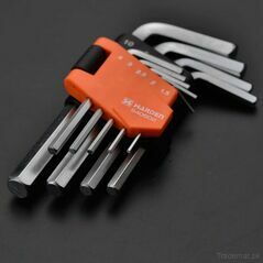 Harden 9Pcs Short Hex Key Wrench Size 1.5 - 10mm, Hex Key - Trademart.pk