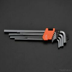 Harden 9Pcs Long Hex Key Wrench Size 1.5 - 10mm, Hex Key - Trademart.pk