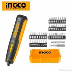 Ingco Lithium-Ion cordless screwdriver 4V CSDLI0403, Screwdrivers - Trademart.pk