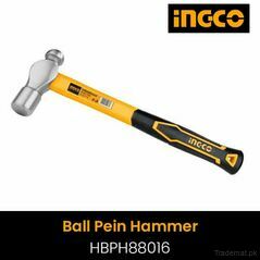 Ingco Ball pein hammer 16oz/450g HBPH88016, Hammers - Trademart.pk