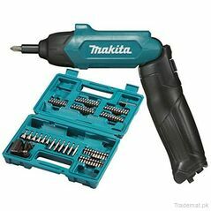 Makita DF001DW Screwdriver Complete with Built-in Battery, 6 W, 3.6 V, Blue, Screwdrivers - Trademart.pk