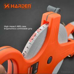 Harden Long Fiber Measuring Tape 100mx12.5mm, Measuring Tape - Trademart.pk